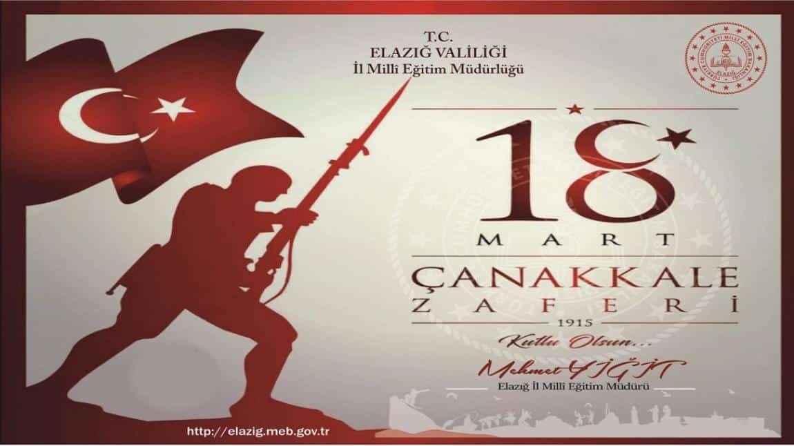 18 Mart Şehitleri Anma Günü ve Çanakkale Deniz Zaferi'nin 109. yıl dönümü 